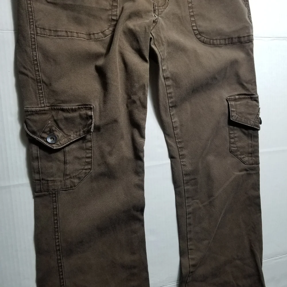 UNIONBAY BROWN PANTS SIZE 11 - Picture 12 of 13